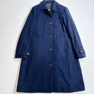 DENHAM 발마칸 코트 사이즈 S 네이비