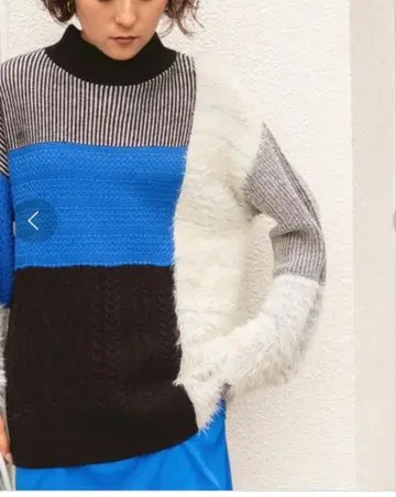 ROSEBUD 블로킹 니트