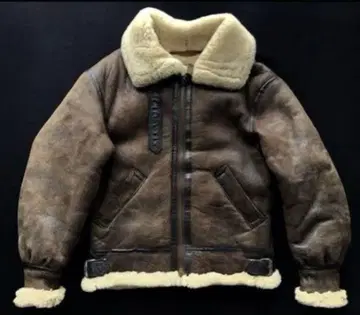 레어 사이즈 USA제 아비렉스 B-3 플라이트 자켓 무스탕