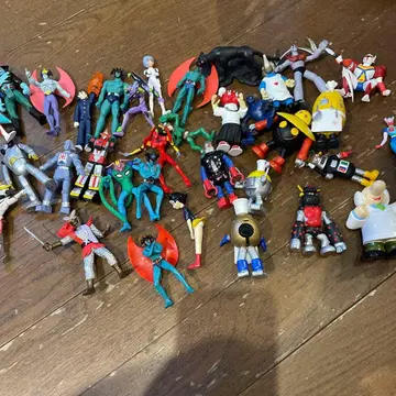 당시 HG 가챠폰 특촬물 캐릭터 액션 피규어 세트 일괄