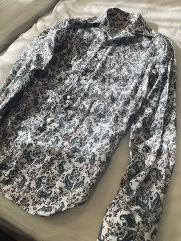 이세탄 별주 GuyRover 봄/여름 코튼 린넨 셔츠