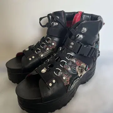 YOSUKE 통굽 샌들 하이컷 스니커즈