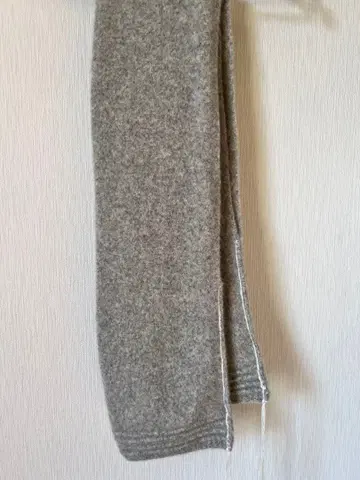 NKNIT 머플러 스톨 그레이