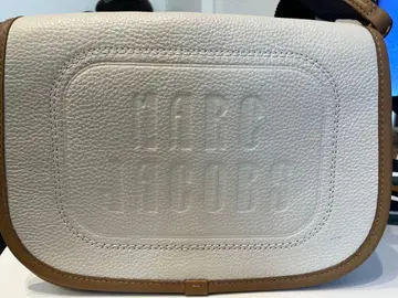 MARC JACOBS 화이트 가죽 숄더백