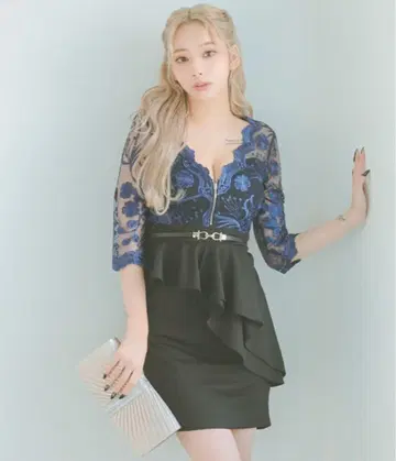 블루 레이스 페플럼