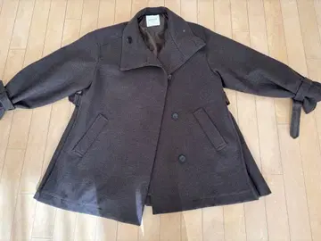 freaks store 다크 브라운 롱 코트