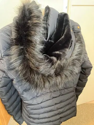 ZARA BASIC 블랙 다운 자켓 175/96A