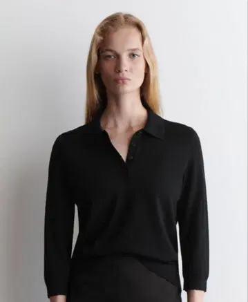 [ 새상품 ] COS 25AW 메리노울 니트 폴로