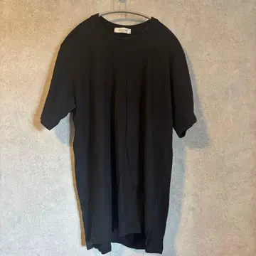 ANOTHER 오버 사이즈 블랙 T셔츠