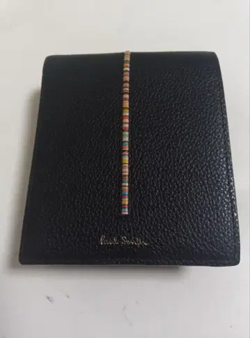 폴 스미스 접이식 지갑 블랙 거의 미사용품 박스 포함