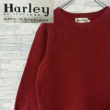 할리 오브 스코틀랜드 크루넥 니트 스웨터 울 40