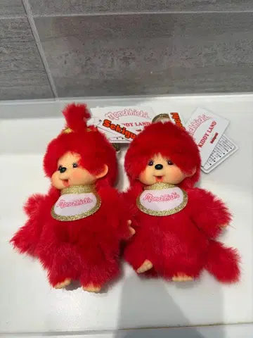 [미사용 새상품] 몽치치 키체인 2개 키디랜드 콜라보 오늘 출시