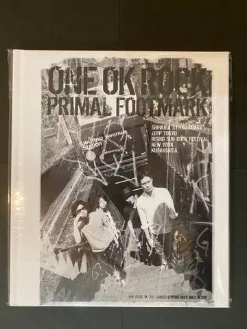 ONE OK ROCK PRIMAL FOOTMARK #1 복각판