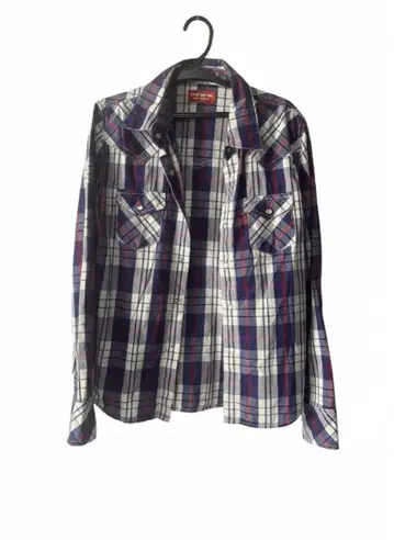 Levi's 리바이스 체크 웨스턴 셔츠 빨간색 탭 M 사이즈 아메카지