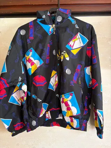 Ferrantino 컬러풀 프린트 자켓 S