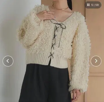 raffime 2WAY 루프얀 니트 가디건