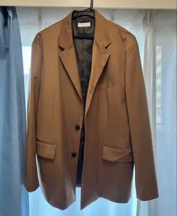 브라운 테일러드 자켓 M 사이즈