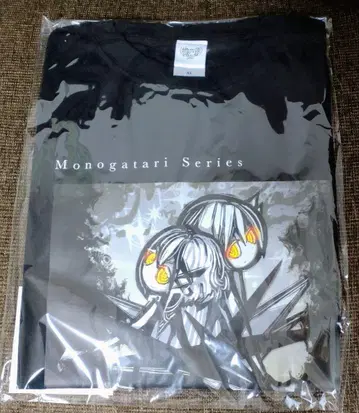 모노가타리 시리즈 ED 디자인 T셔츠 XL 미개봉 새상품