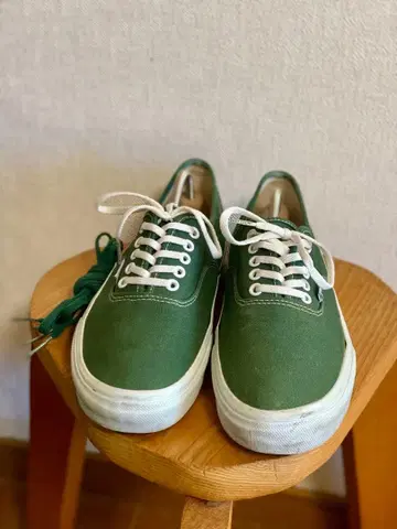 VANS x BEAUTY&YOUTH 별주 오센틱 그린 28cm