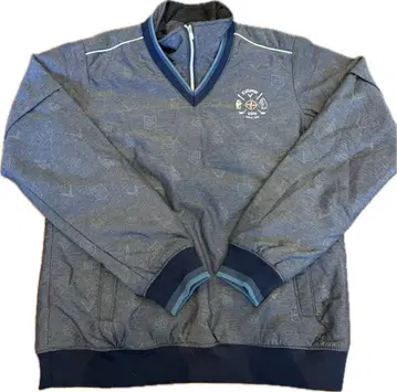 캘러웨이 네이비 V넥 긴팔 상의