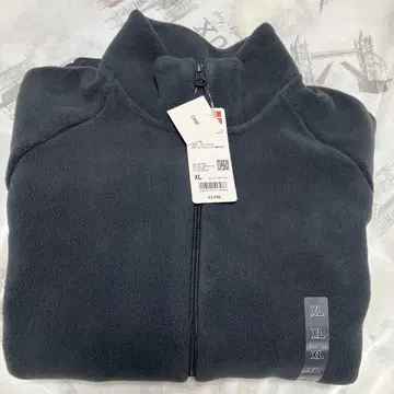UNIQLO 플리스 자켓 08 다크 그레이 XL