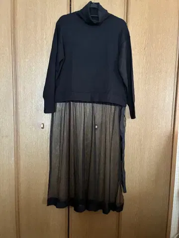 Aga 롱 튤 도킹 니트 새상품 야마다야