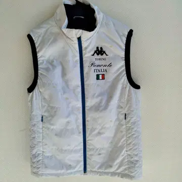 Kappa 슬리브리스 베스트 L 화이트