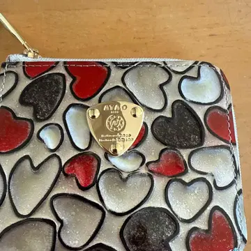 ATAO 하트 무늬 접이식 지갑