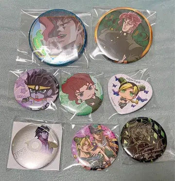 죠죠의 기묘한 모험 캔뱃지 세트