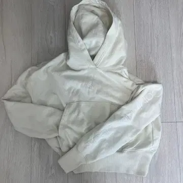 캘빈 클라인 화이트 후드티 M