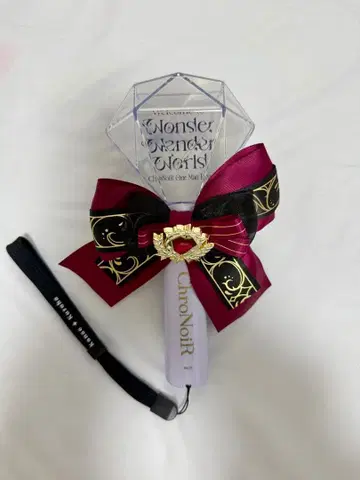 ChroNoir 응원봉 (리본 포함)