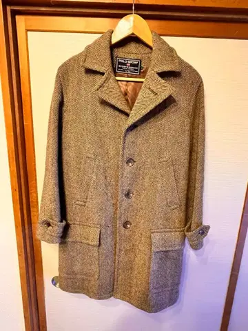 세일 폴로 스포츠 우먼 헤링본 롱 코트 9호 M 베이지