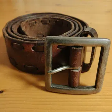 아바크롬비&피치 브라운 가죽 벨트 사이즈 32