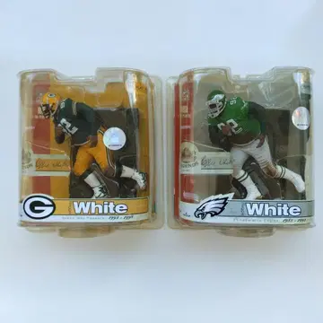 맥팔렌 NFL 레지 화이트 피규어 2체 세트