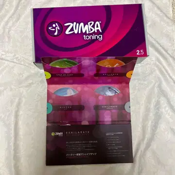 ZUMBA 토닝 스틱 DVD 세트