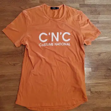 C'N'C 코스튬 내셔널 로고 티셔츠 오렌지 사이즈 M