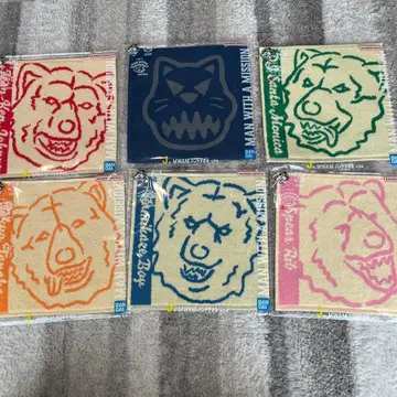 제일복권 맨위즈 J상 MWAM 핸드 타월 6종 세트