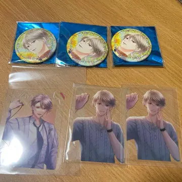 스태마이 클리어 카드 캔뱃지 히야마 타카미 9주년 Love Trap