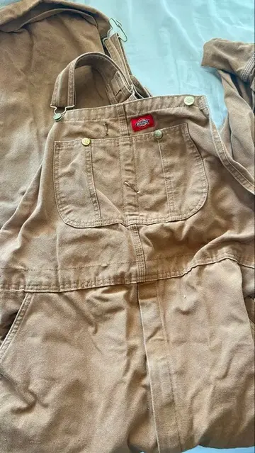 Dickies 오버롤 서스펜더 포함