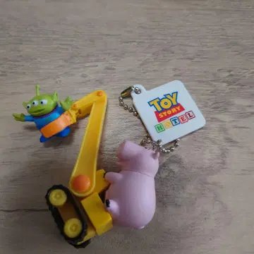 토이 스토리 호텔 키체인 리틀 그린멘 햄