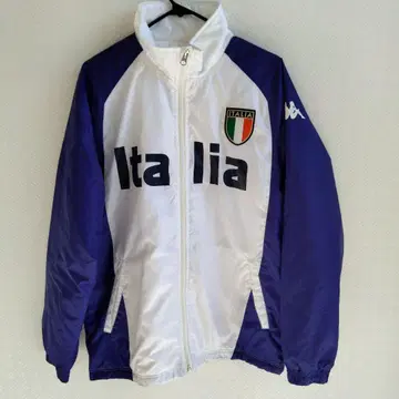 Kappa 이탈리아 국기 로고 나일론 자켓 M