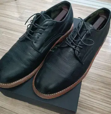 카미난도 가죽 신발 26.5~27cm 블랙 가죽