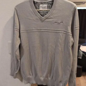 travisMathew 그레이 V넥 스웨터 XL