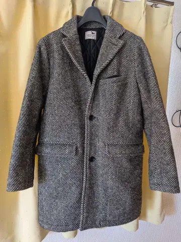 GANGSTERVILLE 헤링본 체스터 코트