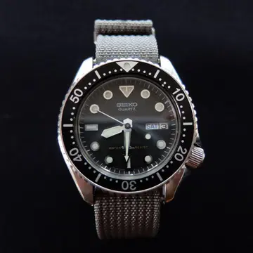 세이코 다이버 150m 6458-6000 보이즈 사이즈 가동품