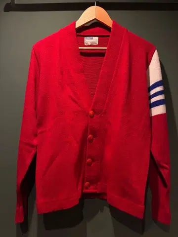 70s 빈티지 Dehen 가디건 USA 제조