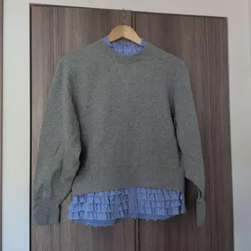 MUVEIL 프릴 맨투맨