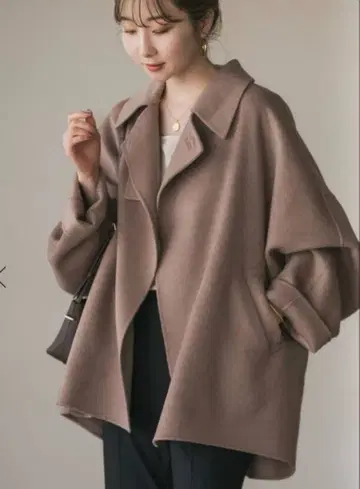 [ noble ] super160s 리버 돌먼 숏코트 38