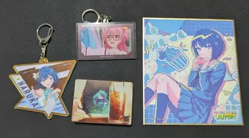 HARUKA 키링 아크릴 카드 색지 세트