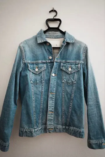 매킨토시 데님 자켓 데미지 가공